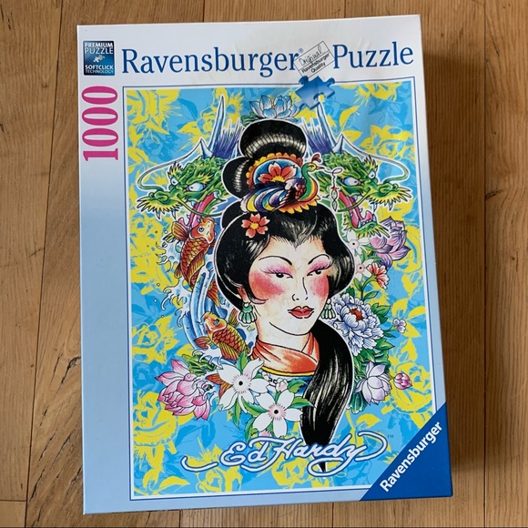 Ravensburger Other - RAVENSBURGER Ed Hardy 1000pc puzzle.